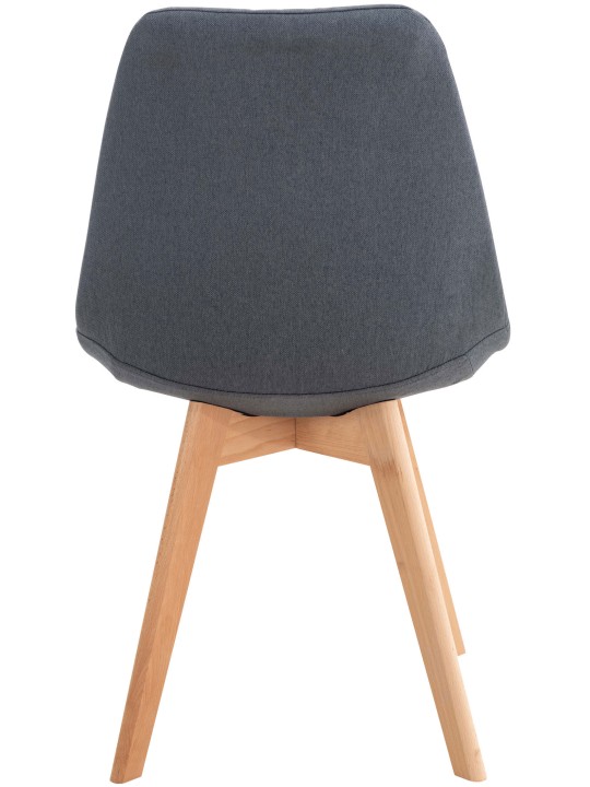 Szék Linares szövet, sötétszürke