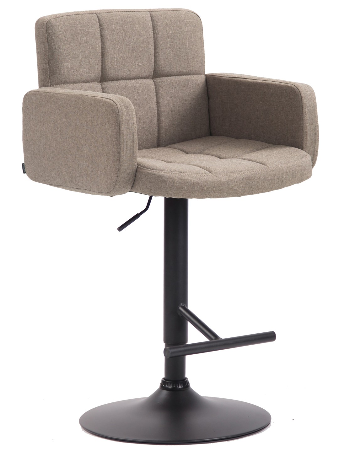 Bárszék Los Angeles, szövet, taupe