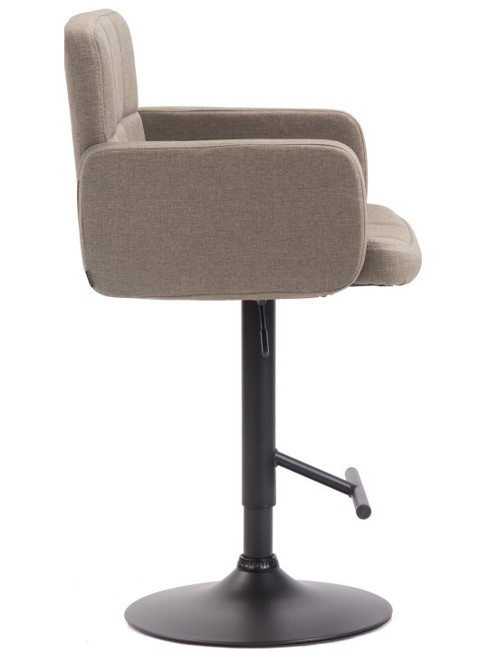 Bárszék Los Angeles, szövet, taupe