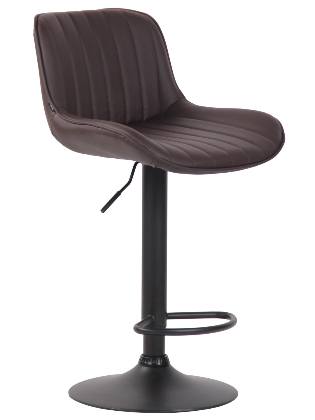 Lentini műbőr bárszék, barna