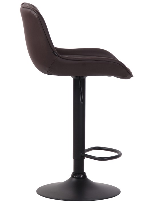 Lentini műbőr bárszék, barna