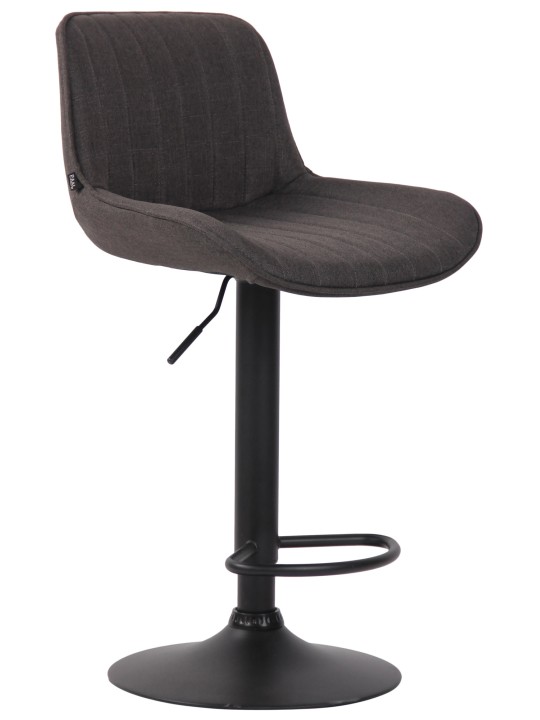 Lentini szövet bárszék, sötétszürke