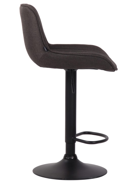 Lentini szövet bárszék, sötétszürke