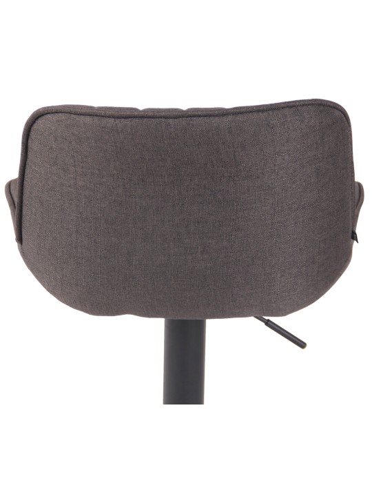 Lentini szövet bárszék, sötétszürke