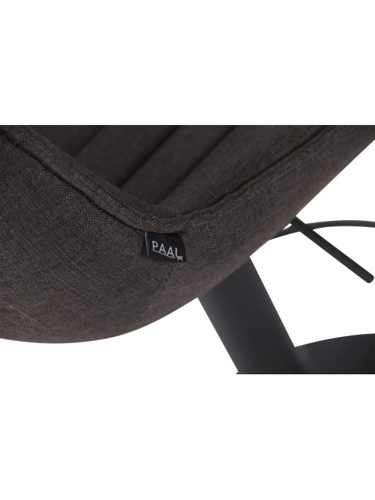 Lentini szövet bárszék, sötétszürke