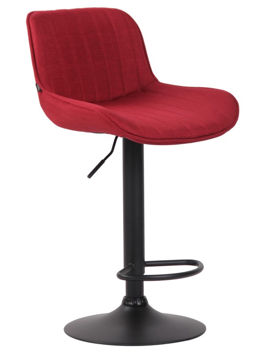 Lentini szövet bárszék, piros