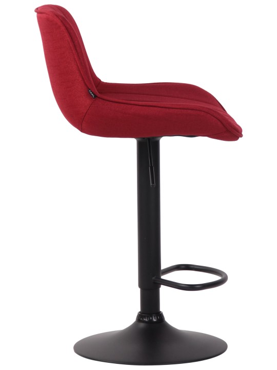 Lentini szövet bárszék, piros