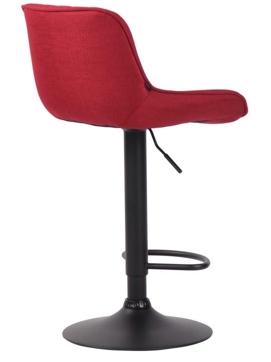 Lentini szövet bárszék, piros