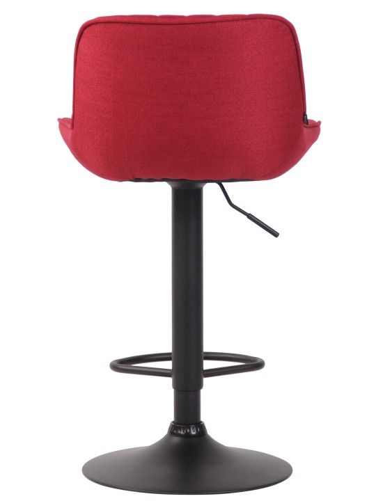 Lentini szövet bárszék, piros