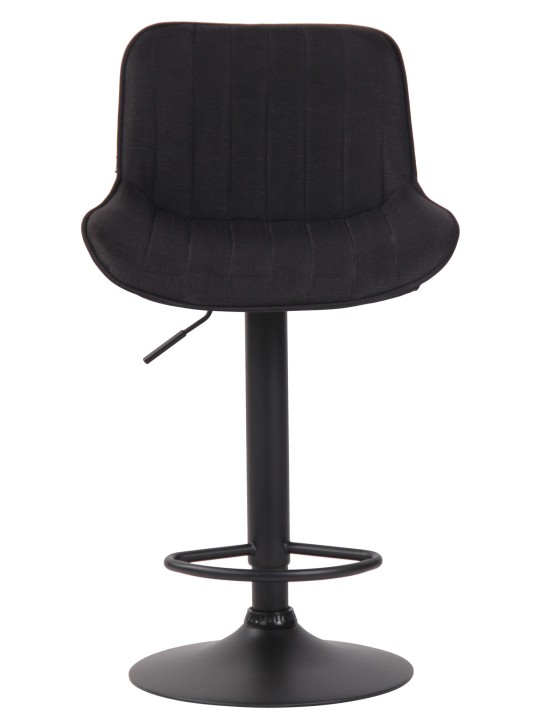 Lentini szövet bárszék, fekete