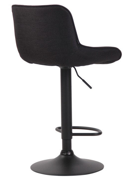 Lentini szövet bárszék, fekete