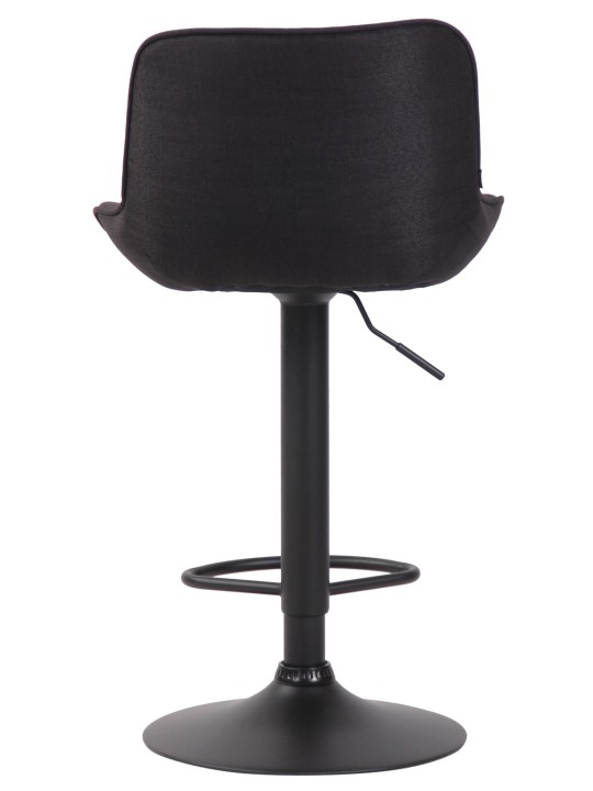 Lentini szövet bárszék, fekete