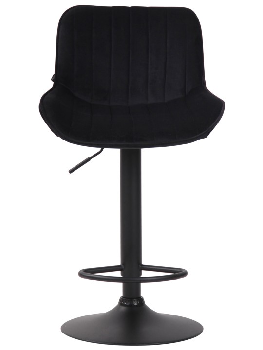 Bárszék Lentini bársony, fekete