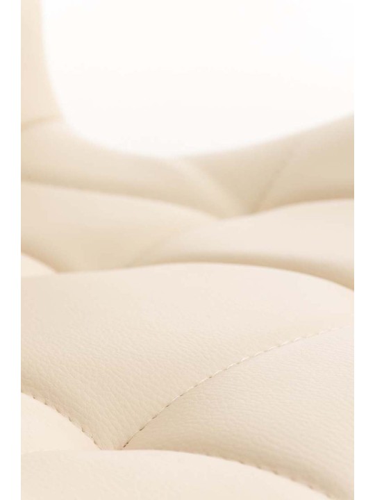 4db étkezőszék Elda műbőr készlet, krém