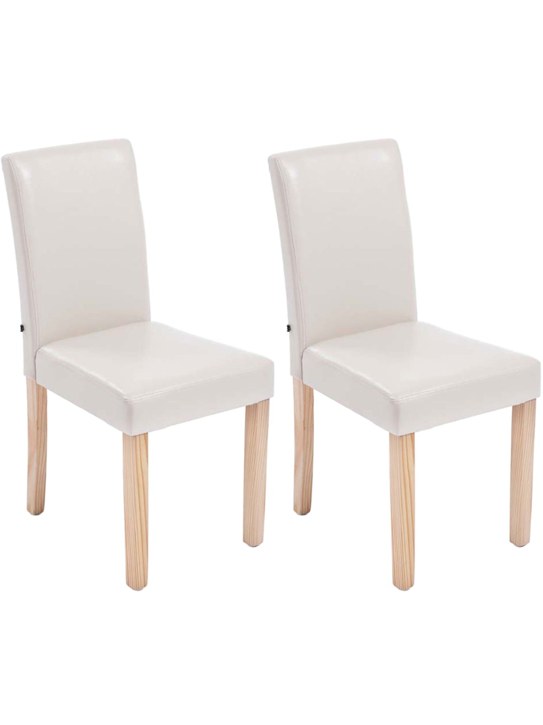 2 db Ina natura étkezőszék készlet, krém