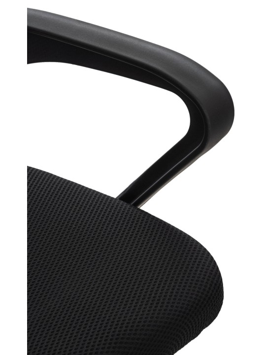 Gesztenyebarna irodai szék, kék