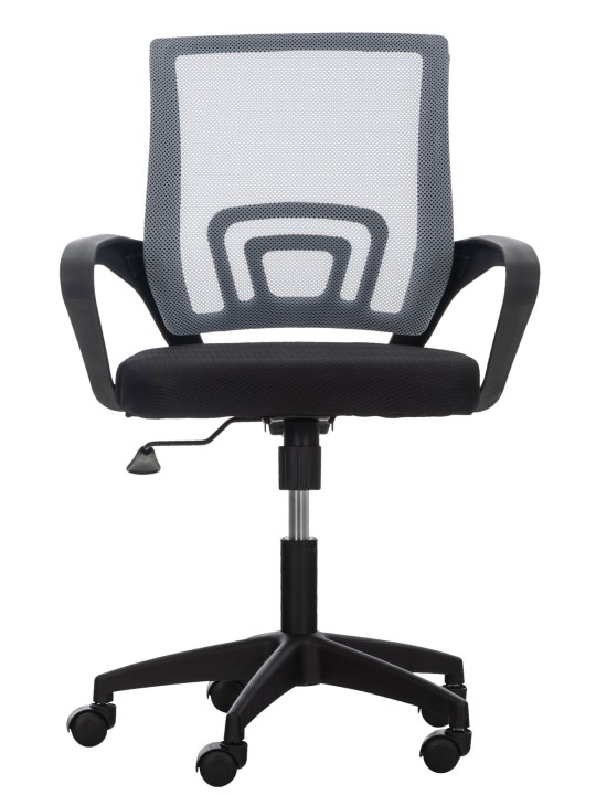 Gesztenyebarna irodai szék, szürke