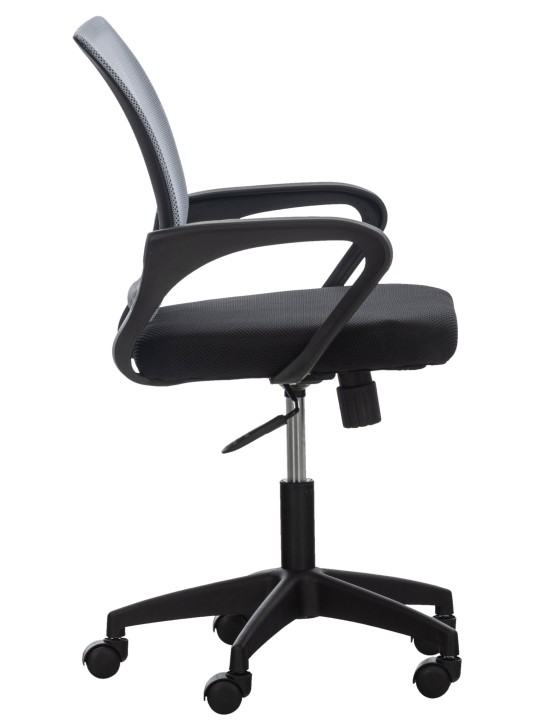 Gesztenyebarna irodai szék, szürke