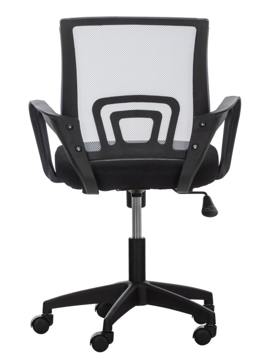 Gesztenyebarna irodai szék, szürke