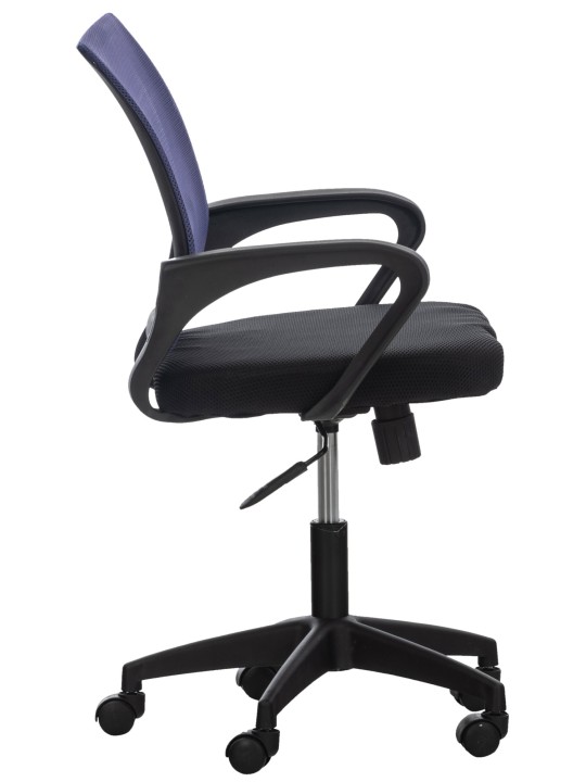 Gesztenyebarna irodai szék, lila