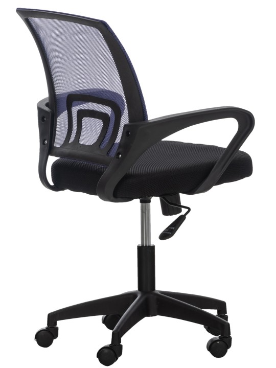 Gesztenyebarna irodai szék, lila