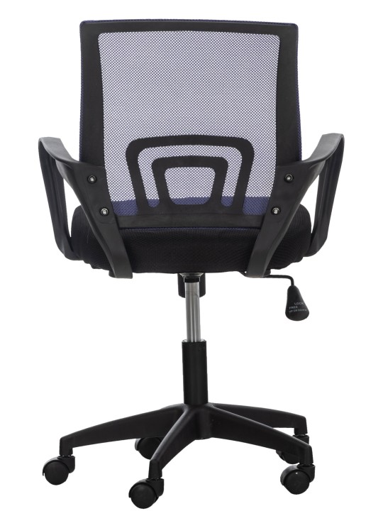 Gesztenyebarna irodai szék, lila