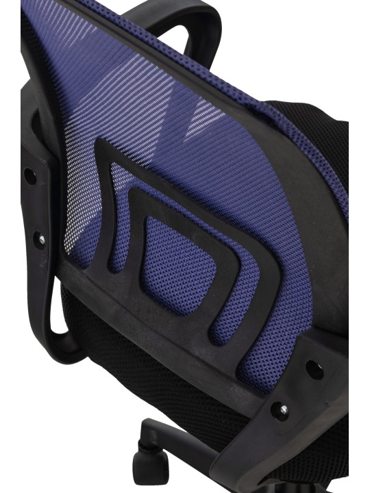 Gesztenyebarna irodai szék, lila