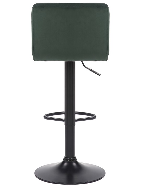 2 db bárszék készlet Feni bársony, zöld