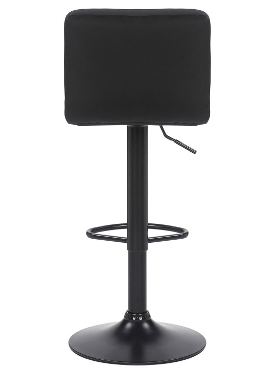 2 db bárszék készlet Feni bársony, fekete