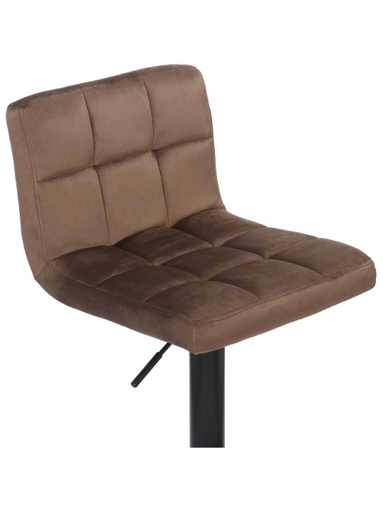 2 db bárszék készlet Feni bársony, barna 2 db bárszék készlet Feni bársony, barna