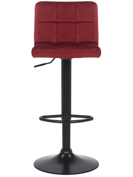 2 db bárszék készlet Feni bársony, piros