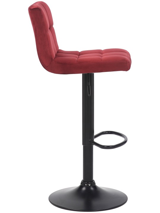 2 db bárszék készlet Feni bársony, piros