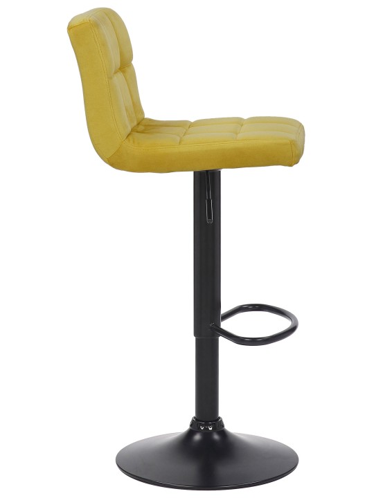 2 db bárszék készlet Feni bársony, sárga