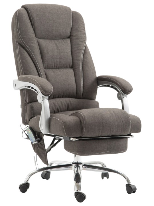 Pacific szövet irodai szék masszázs funkcióval, sötétszürke