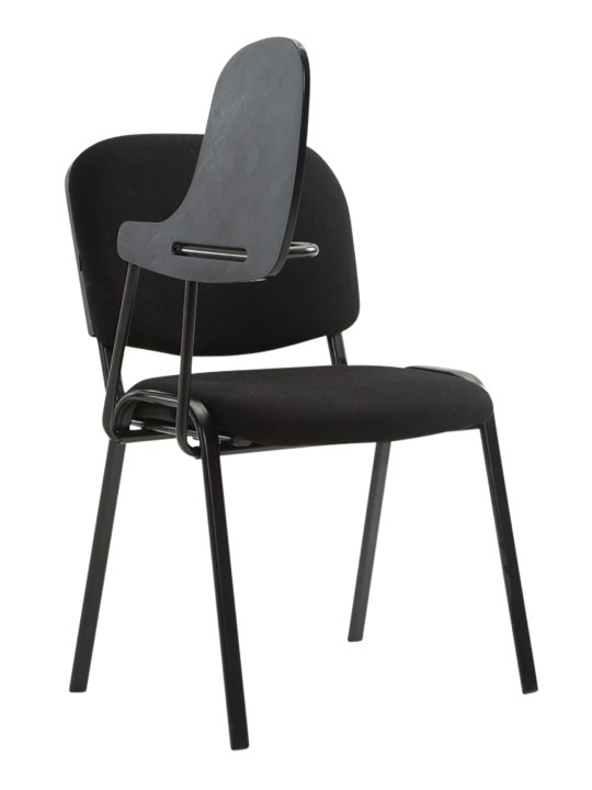 4 db Ken szék készlet összecsukható asztalszövettel, fekete