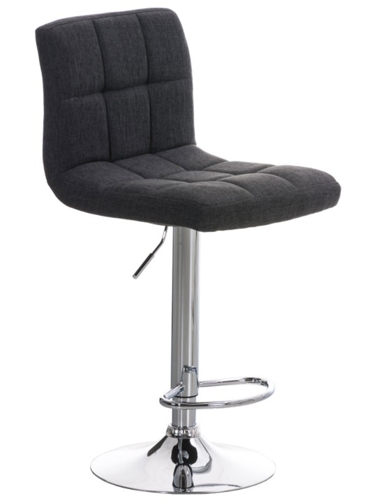 2 db bárszék készlet Peru FABRIC C, sötétszürke