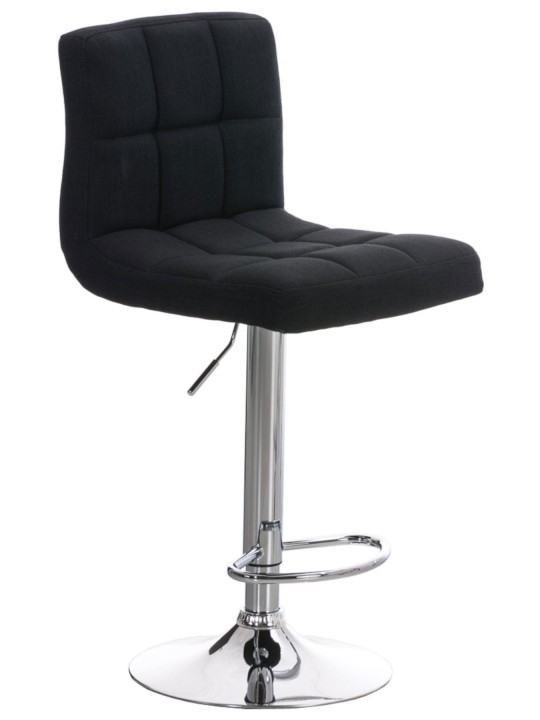 2 db bárszék készlet Peru FABRIC C, fekete