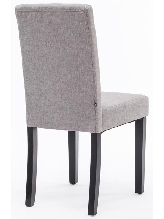 Ina szövet étkezőszék, világosszürke