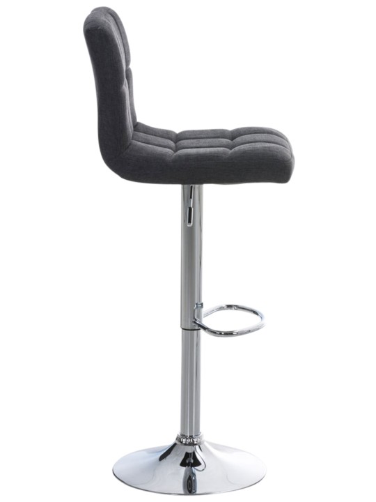 2 db bárszék készlet Peru FABRIC C, sötétszürke