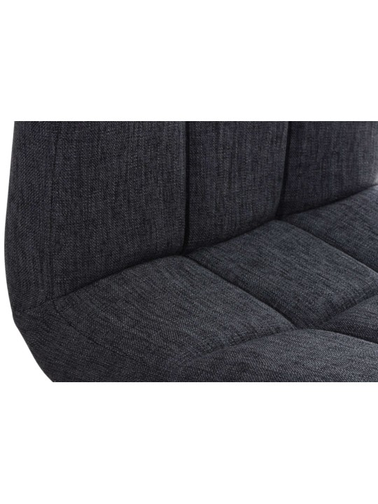 2 db bárszék készlet Peru FABRIC C, sötétszürke