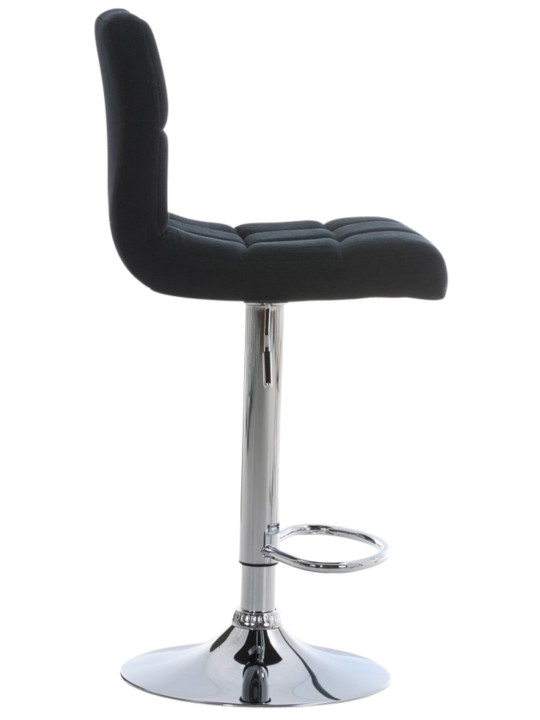 2 db bárszék készlet Peru FABRIC C, fekete