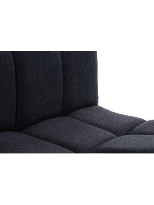 2 db bárszék készlet Peru FABRIC C, fekete