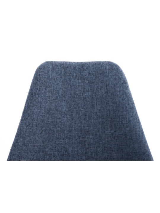 Szék Pegleg szövet Négyzet natúr, kék