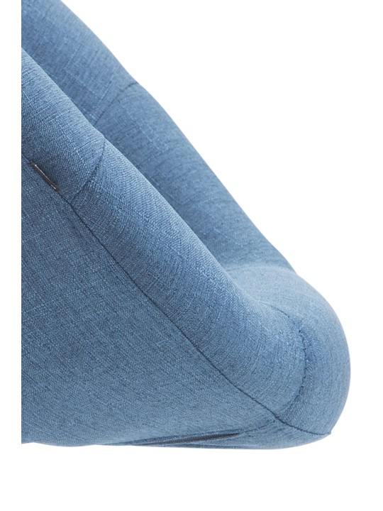 Bárszék London V2 szövet króm, kék