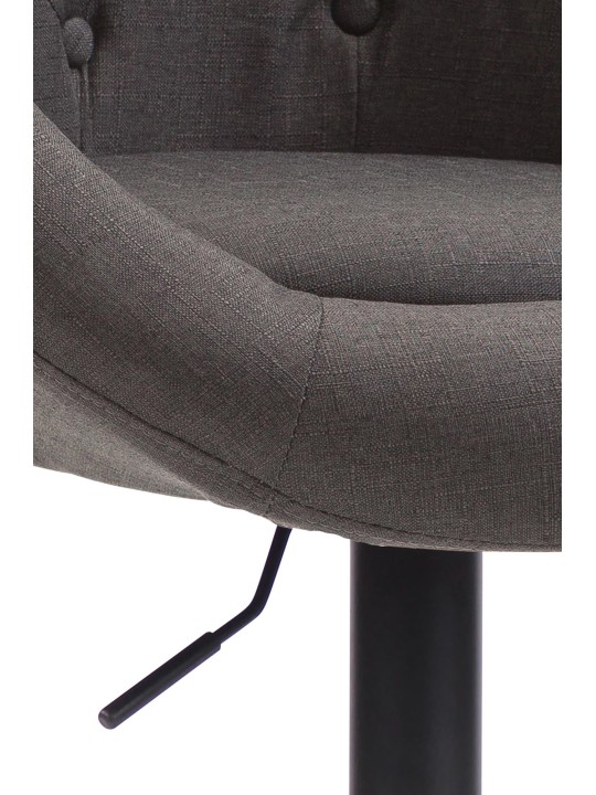 Bárszék London V2 szövet, sötétszürke