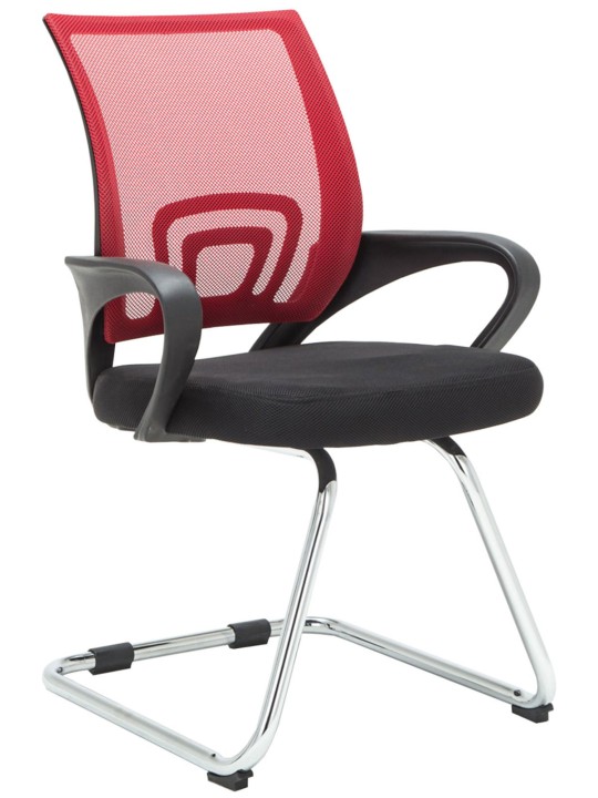 2 db Eureka látogatói szék készlet, piros