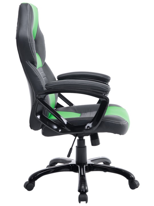 Pedro irodai szék, fekete/zöld