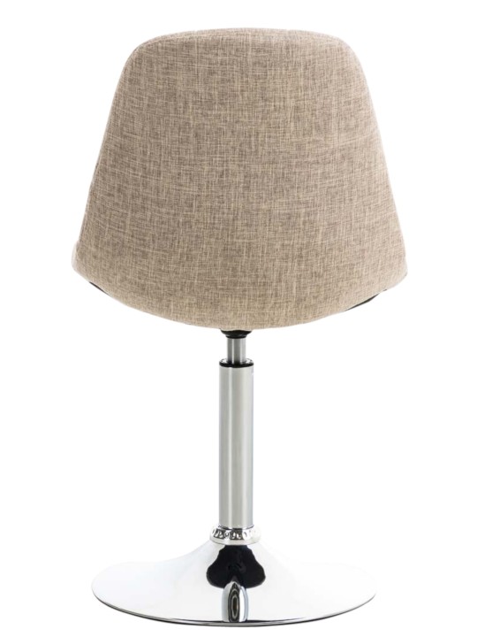 2 székből álló Emil szövet készlet, krém 2 székből álló Emil szövet készlet, krém