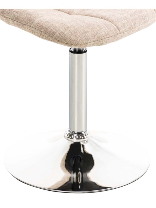 2 székből álló Emil szövet készlet, krém 2 székből álló Emil szövet készlet, krém