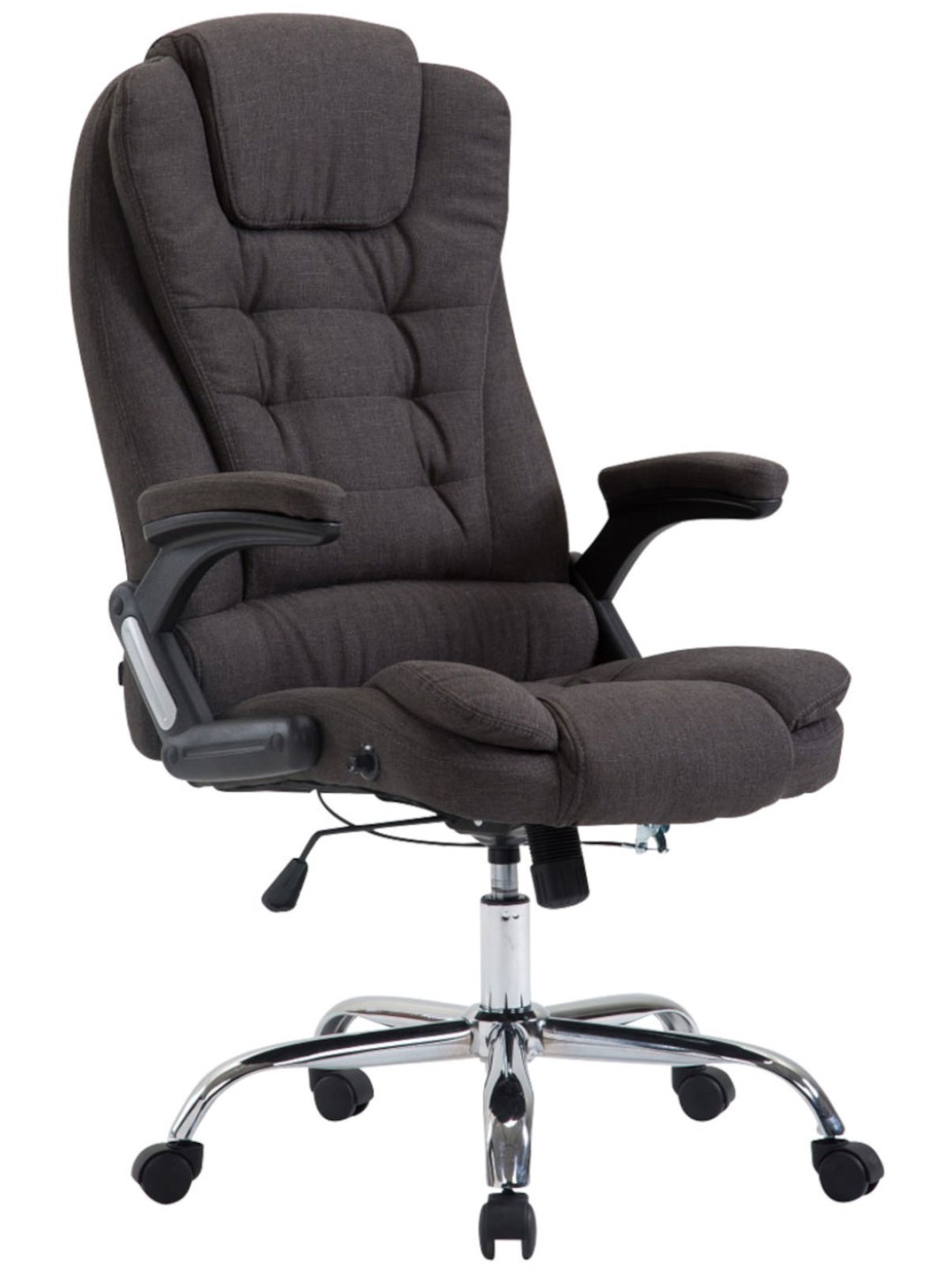 Irodai szék Thor anyagból, sötétszürke